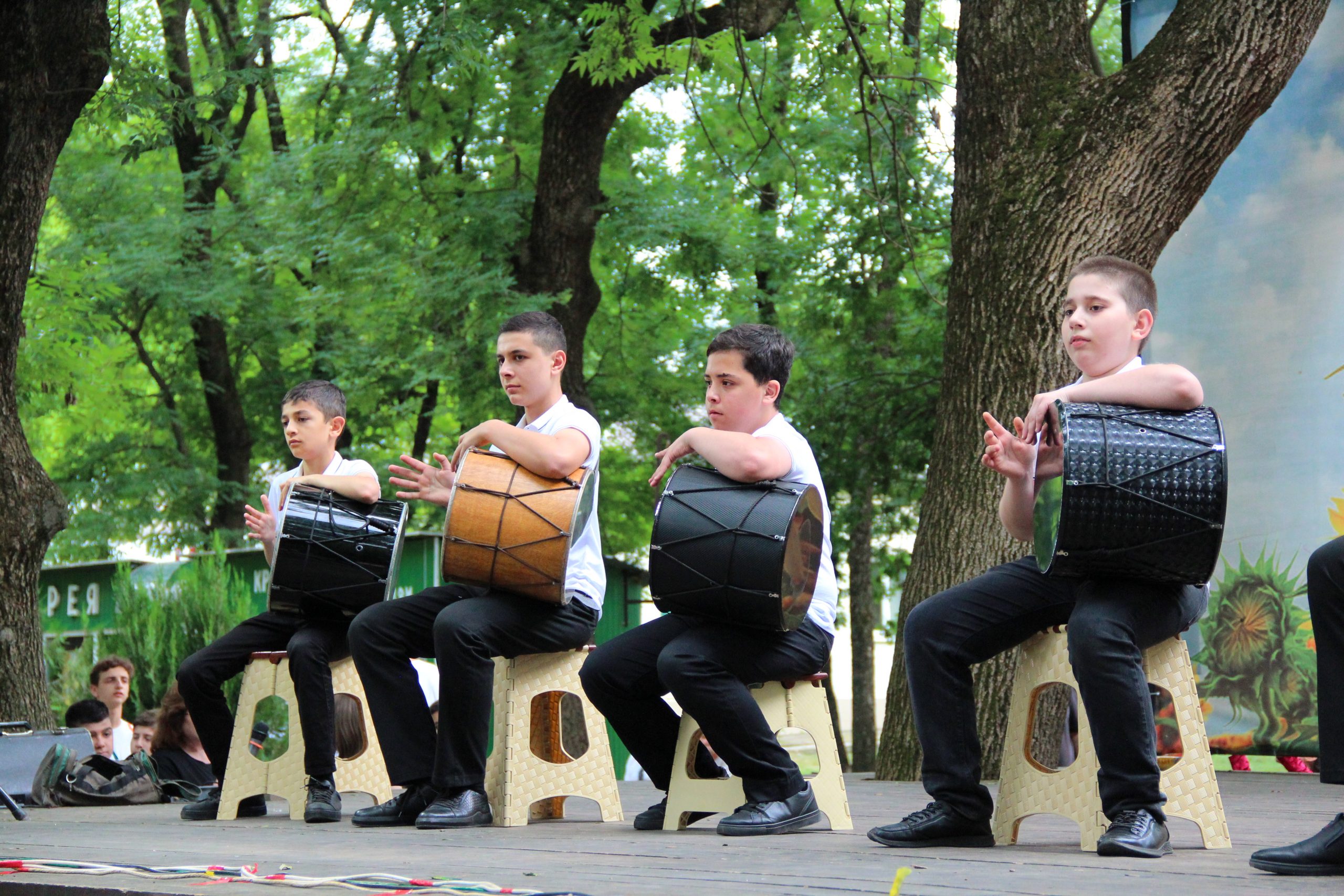 Ритм-группа барабанщиков "dhol-band" (Георгиевск)